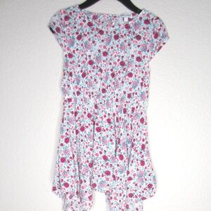Splendid Girls floral dress in pink red green - Size 3T